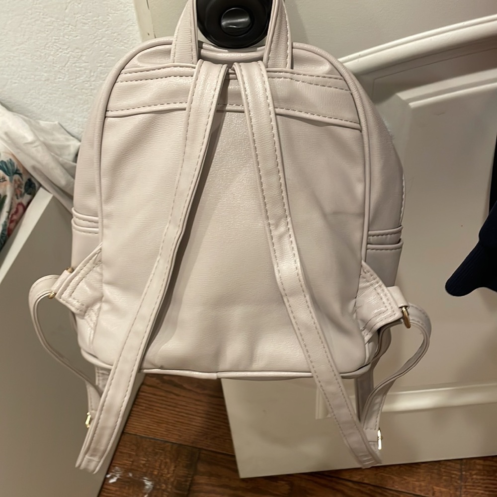 Light Grey Mini Backpack - Picture 2 of 2
